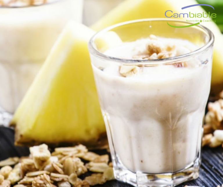 LICUADO DE AVENA – PIÑA – Cambiable-Nutricion