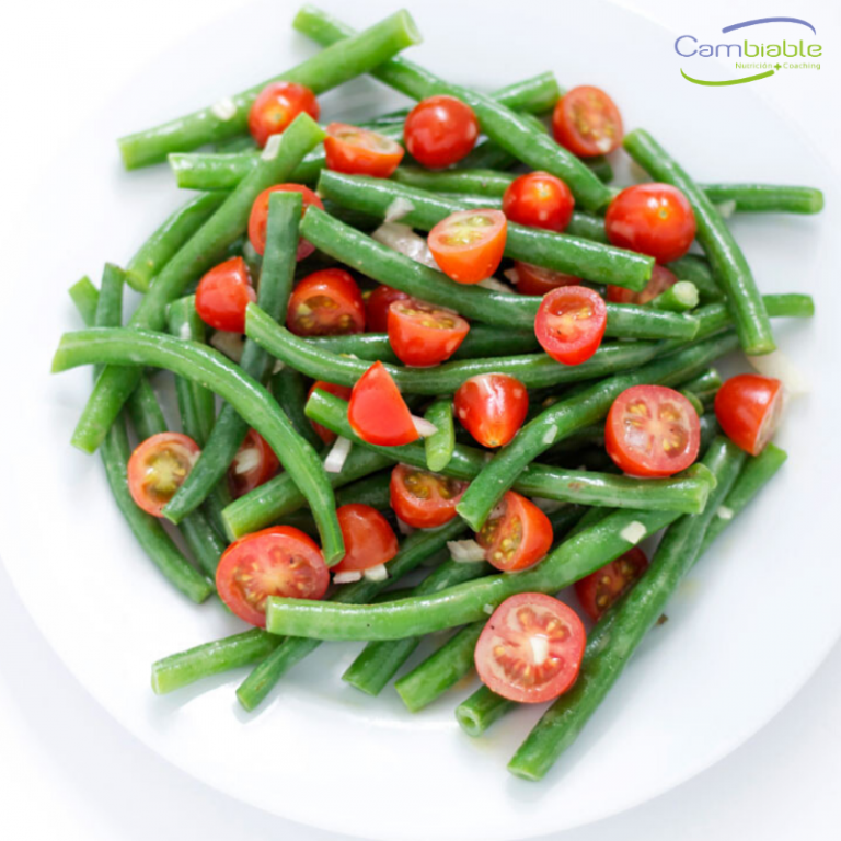 ENSALADA DE EJOTES – JITOMATE – Cambiable-Nutricion