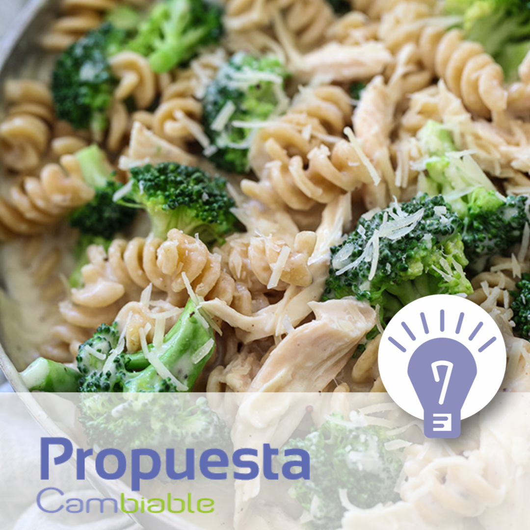 PASTA CON BRÓCOLI CambiableNutricion